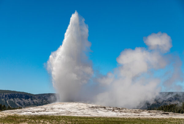Yellowstone National Park Old Faithful Geyser